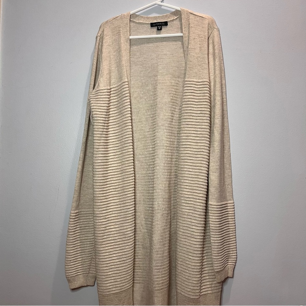 NWOT DYNAMITE | Long Open-Front Cardigan